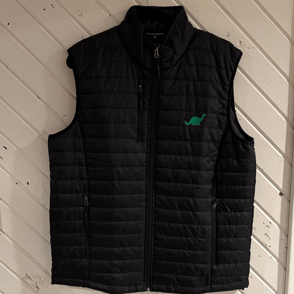 Sinclair Black Puffer Vest NWOT